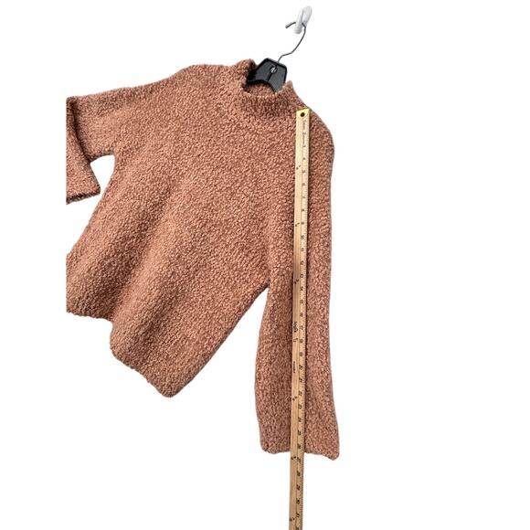 Chelsea + Theodore Sweater NWT Boucle Soft Cozy Salmon Small $68 - Picture 6 of 10